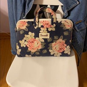 floral laptop bag big enough for a 13” laptop